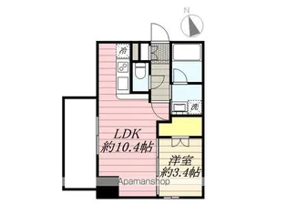 アクタス福岡県庁前グランネクスト【11階】の間取り