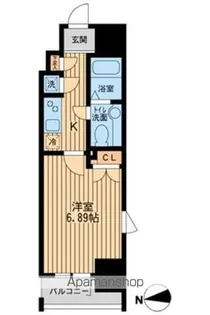 KDXレジデンス東新宿【7階】の間取り