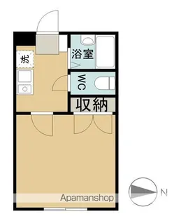 メゾン ルポB【1階】の間取り