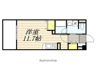 プラージュ大橋【3階】の間取り