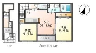 アリエッタ【2階】の間取り