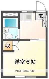 神奈川県川崎市高津区坂戸3丁目【アパート】の間取り