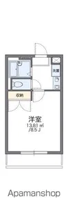 レオパレス豊島南【303号室】の間取り