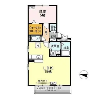 アドバンテージ Ⅳ【3階】の間取り