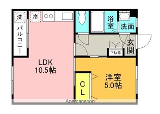 田村マンション【1階】の間取り