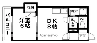 マーベリック帯広東【207号室】の間取り