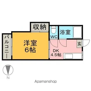 葵コーポ【1階】の間取り