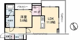 エーデルハオスⅣ【3階】の間取り
