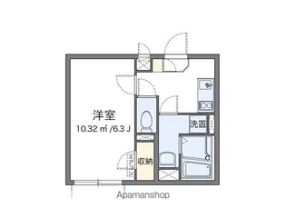 クレイノMARUMI【1階】の間取り