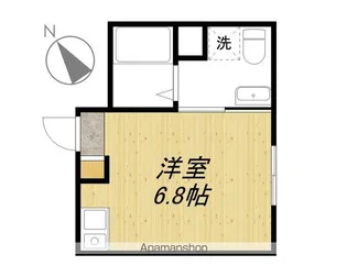 Sフラット鳩森【3階】の間取り