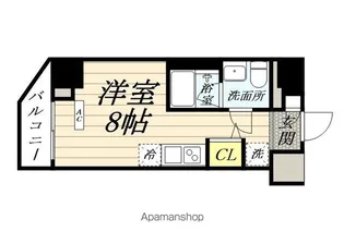 リライア横濱鶴見【4階】の間取り