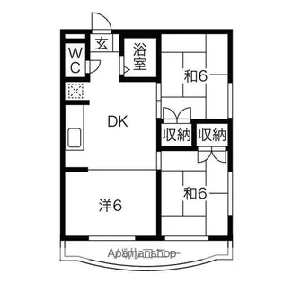 レジデンス光和N104【3階】の間取り