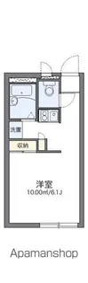 レオパレススズキ【2階】の間取り