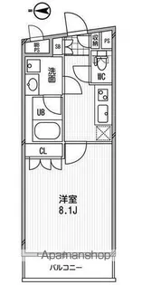 アーデン北沢【1階】の間取り