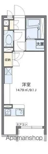 ミランダエクレール沖代【202号室】の間取り