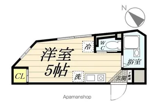ホライゾンコート鶴見中央【303号室】の間取り