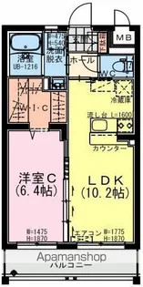VICTORY LEAP【2階】の間取り
