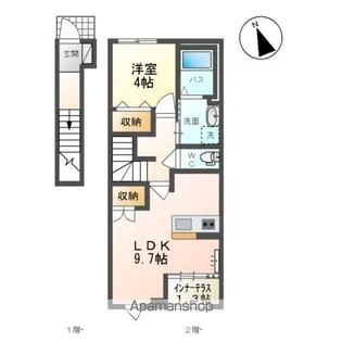 アンサンブル【2階】の間取り