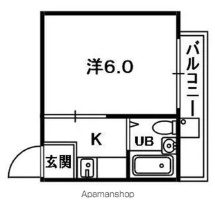 レインボーコアⅡ【2階】の間取り