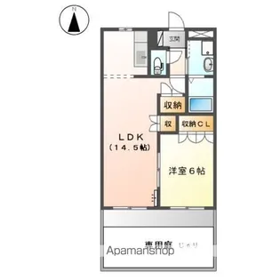 グリーン コート【1階】の間取り
