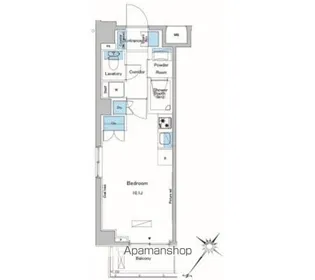 ルフォンプログレ中野富士見町【4階】の間取り