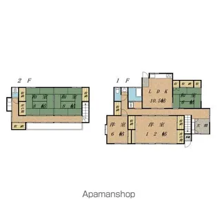 長野県飯田市松尾寺所【一戸建】の間取り