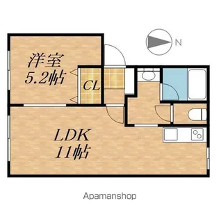 グランチェ【2階】の間取り