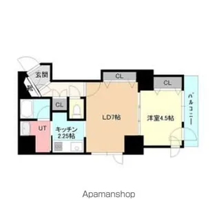 ごとうビル【5階】の間取り
