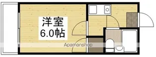 サンハイツ岡大Ⅰ【1階】の間取り