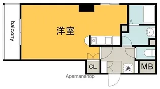ディアメゾン十日市【3階】の間取り