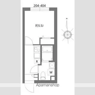 シティウォーク荏原中延【2階】の間取り