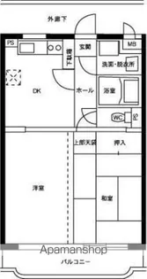 ベル・コーポ・ハシモト【1階】の間取り
