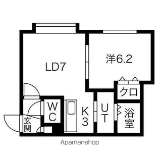 Kaiser(カイザー)【2階】の間取り
