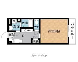 フォレスト イン シラーズ【1階】の間取り