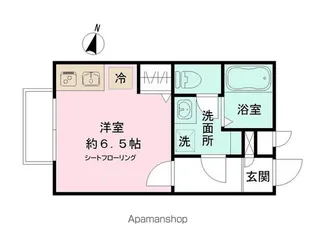 シャディグローブ【1階】の間取り