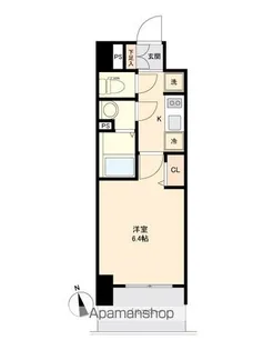アステリ鶴舞トゥリア【4階】の間取り