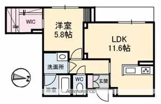 HIRA TERRACE【1階】の間取り