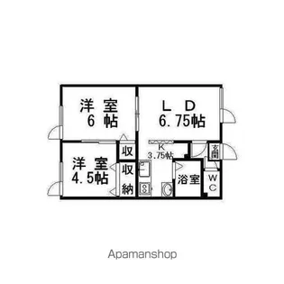 シティハイムドリーム【1階】の間取り