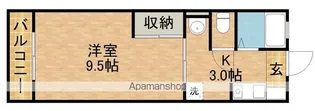 サンシティⅠ【2階】の間取り