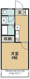 ハイム眉山【103号室】の間取り