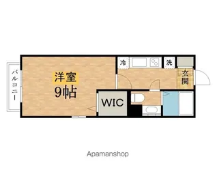 ファンテーヌ【2階】の間取り