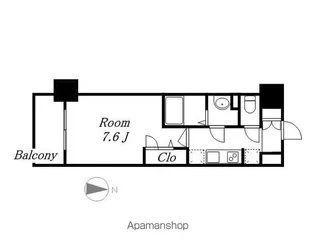 プレサンスTHE久屋大通レジェンド【5階】の間取り