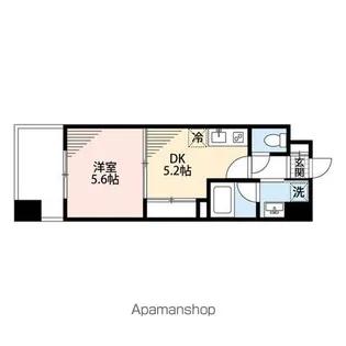 ルネッサンス21久留米六ツ門【1005号室】の間取り