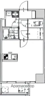 ロダン広島通り【5階】の間取り