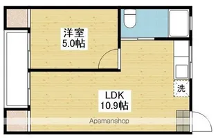 アルト久万ノ台【3階】の間取り