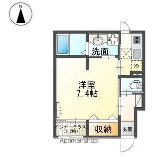 メルヴェールⅡ【1階】の間取り