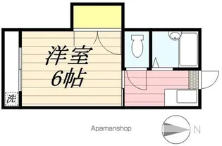 宮前ハイツ【202号室号室】の間取り