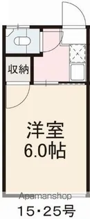 コーポ敏【2階】の間取り