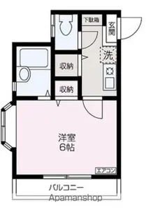 グリフィンドール【203号室】の間取り