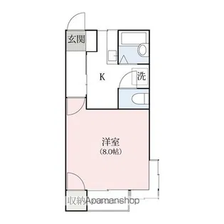 サンハイム【106号室】の間取り